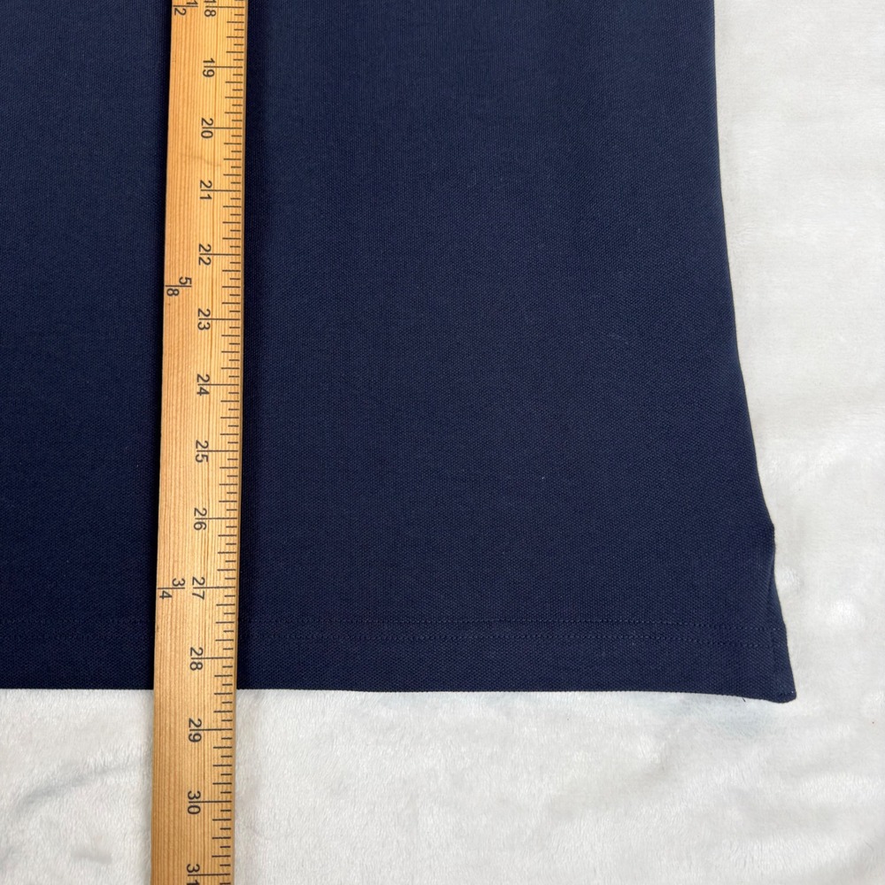 Tommy Hilfiger Mens Polo Shirt Navy Blue Tipped Collar XM05871 400 Medium NWT - Picture 6 of 10